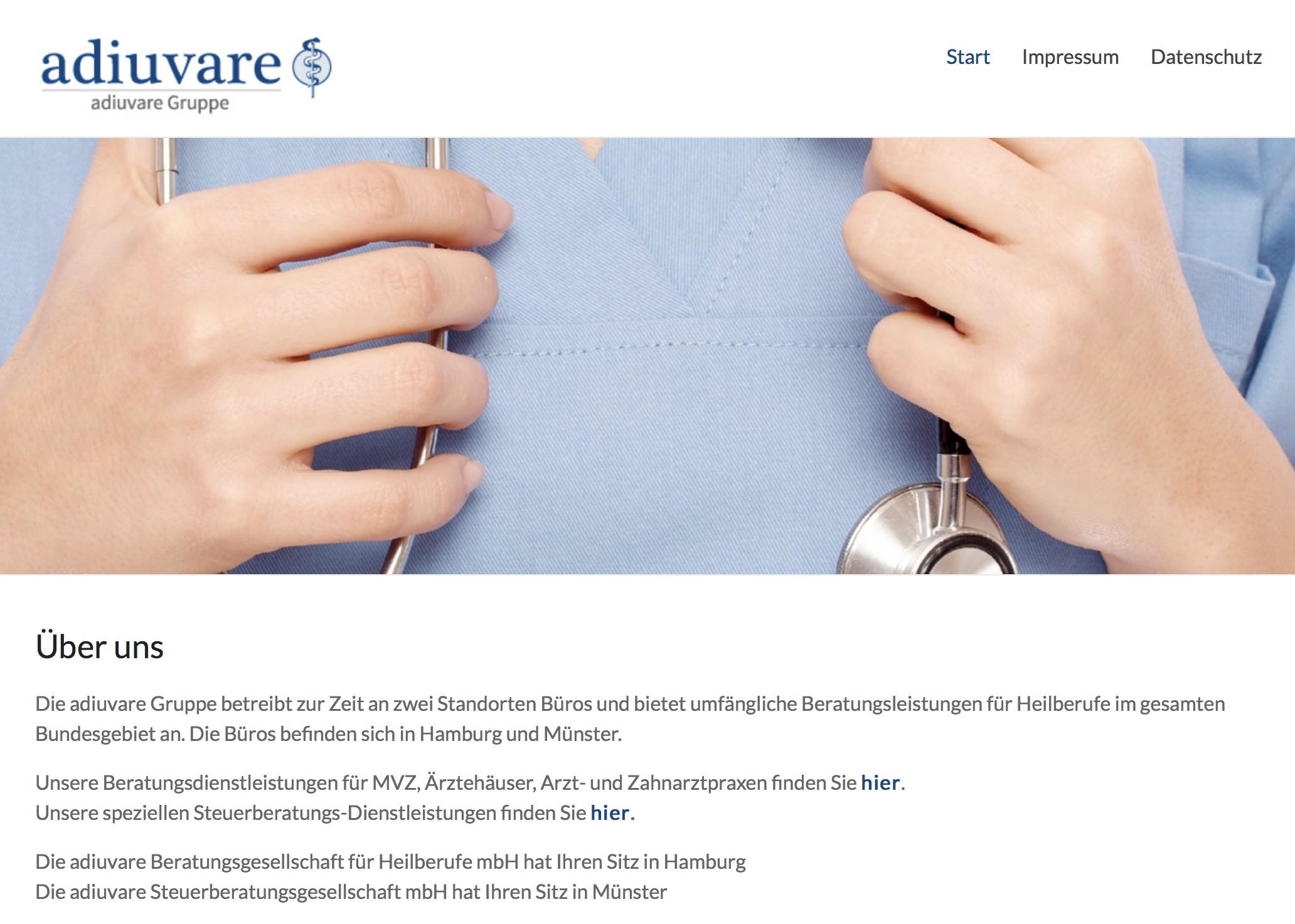 Ärztestellen-Angebot: Facharzt/Fachärztin Allgemein- oder Innere Medizin in Hamburg