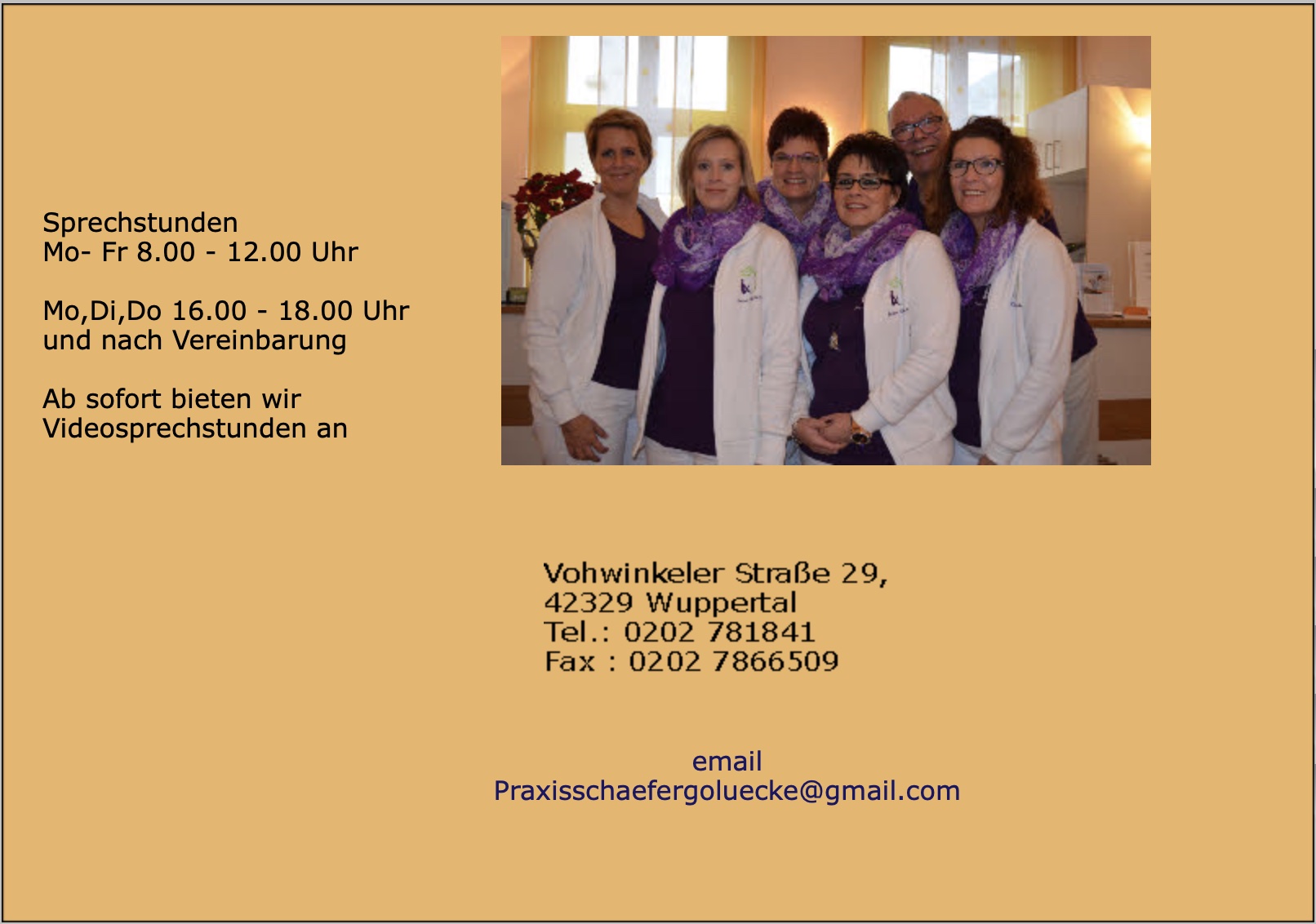 Internistisch allgemeinmedizinische Gemeinschaftspraxis in Wuppertal sucht ärztliche Kolleg:in