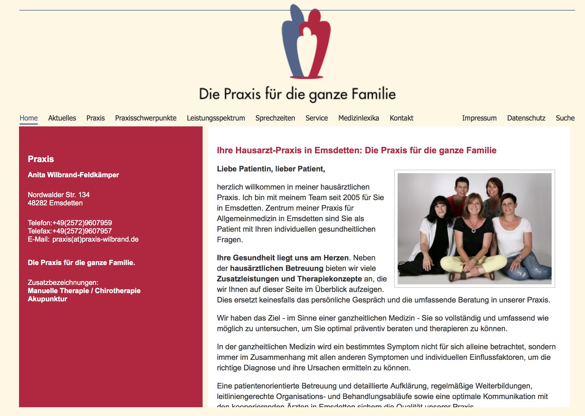 Suche ärztliche Mitarbeiterin für meine Praxis in Emsdetten