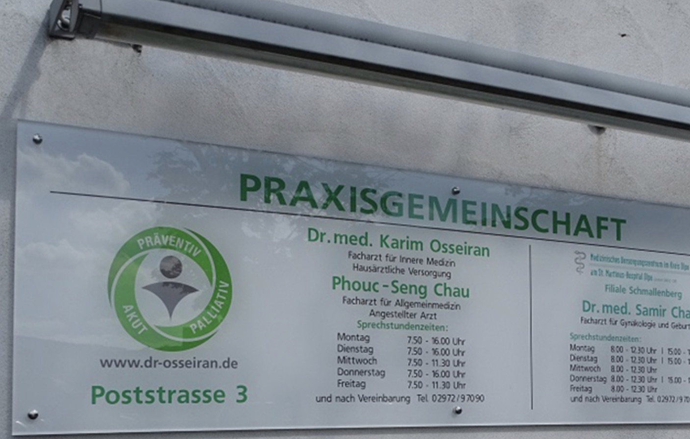 Weiterbildungsstelle für Allgemeinmedizin im Urlaubsparadies Schamallenberger Sauerland