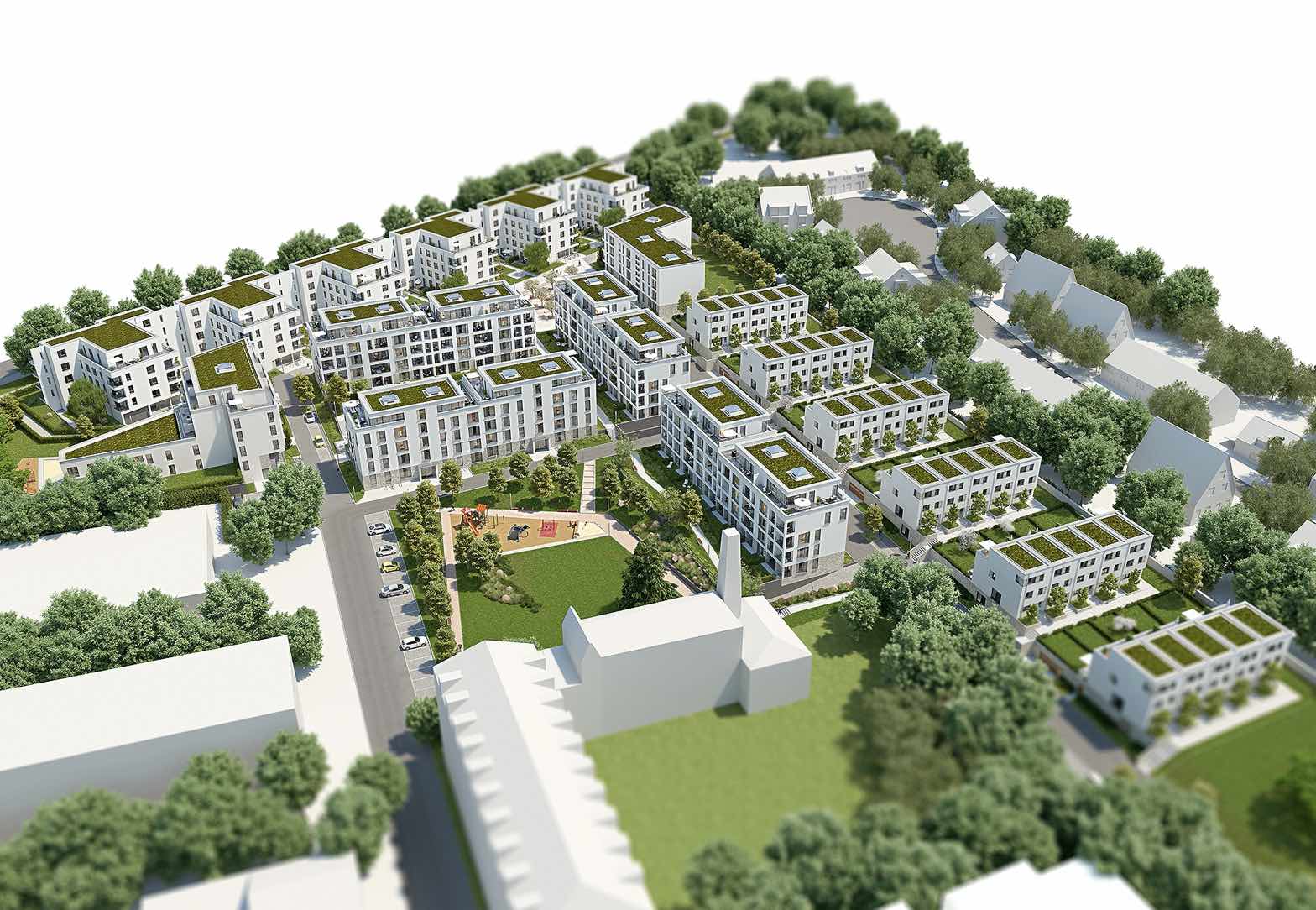 Aachen: Praxisimmobilie von 200 - 600 qm in neu erschlossenem Wohnviertel