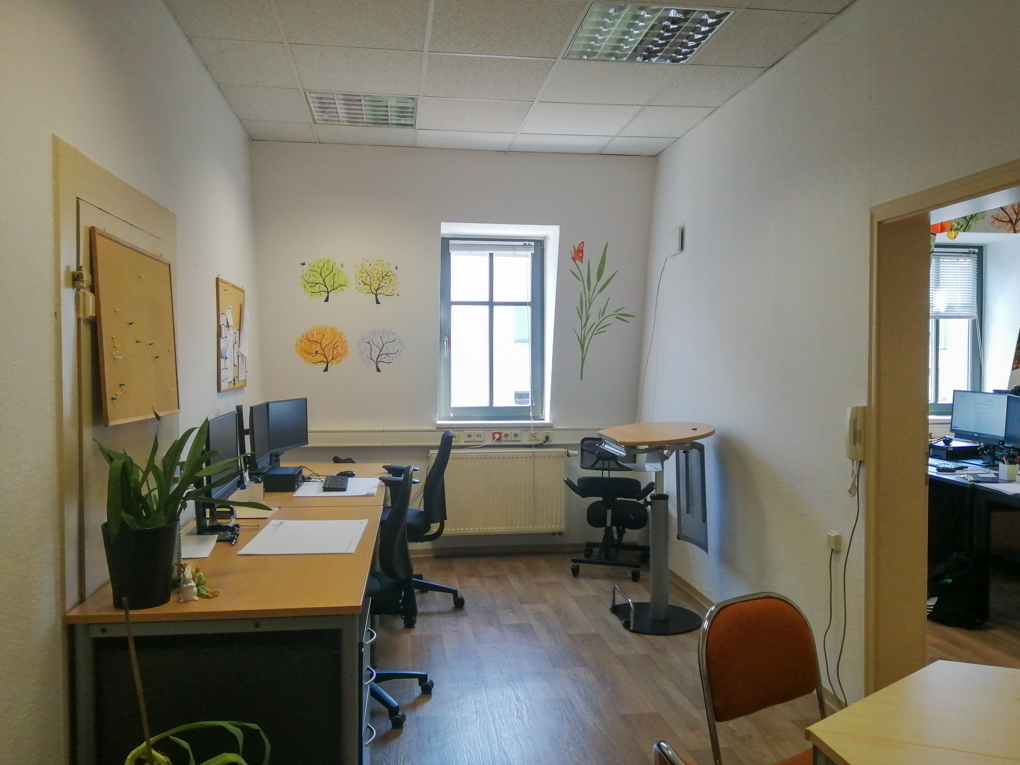 Büro- / Praxis- / Schulungsflächen in der Fußgängerzone von Saalfeld zur Miete