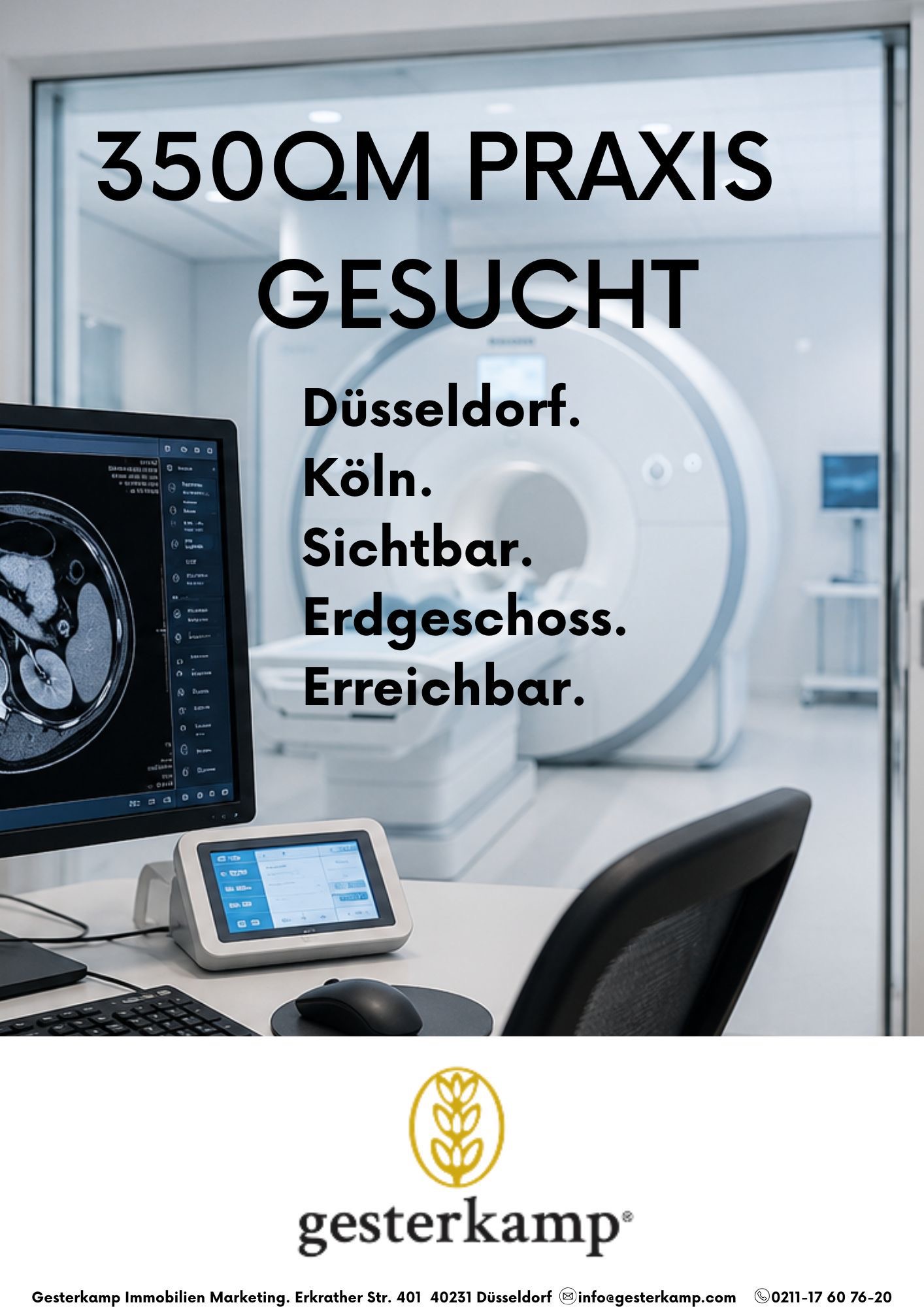 Düsseldorf - Erdgeschoss Praxisfläche gesucht