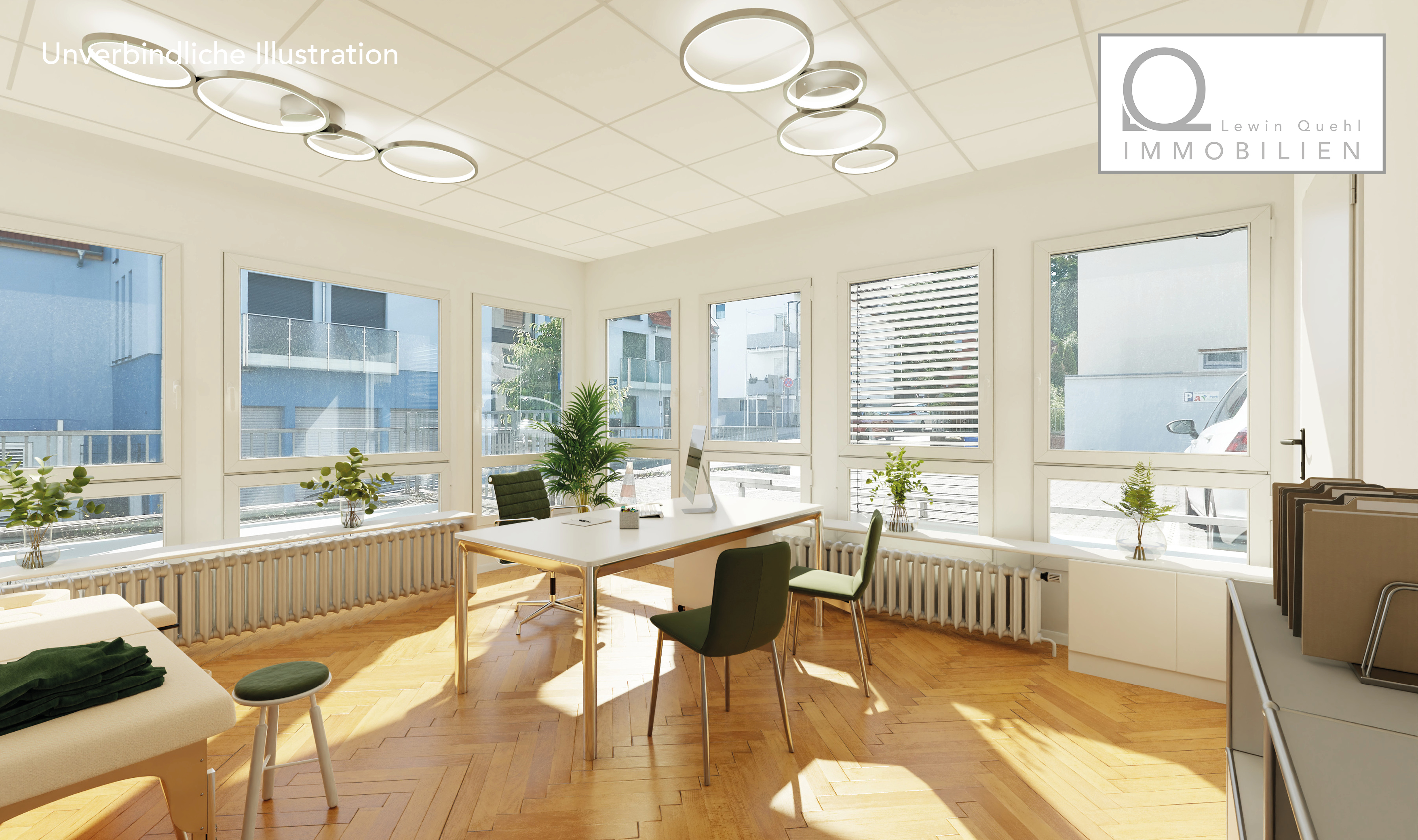 Helle Praxisräume im Ärztehaus in bester Lage