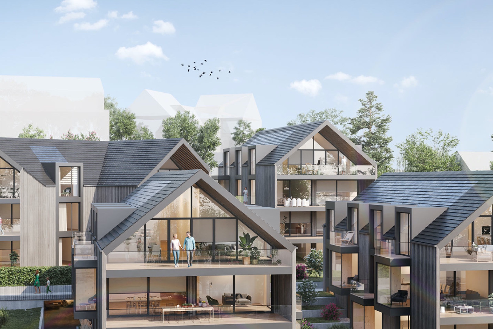 Moderne Neubauresidenzen direkt am Bodensee in Ludwigshafen