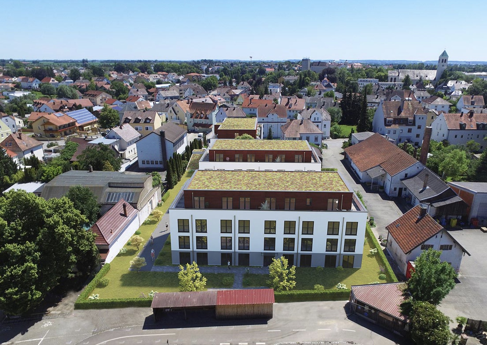 Möbliertes Penthouse-Apartment Studentenwohnheim am Campus