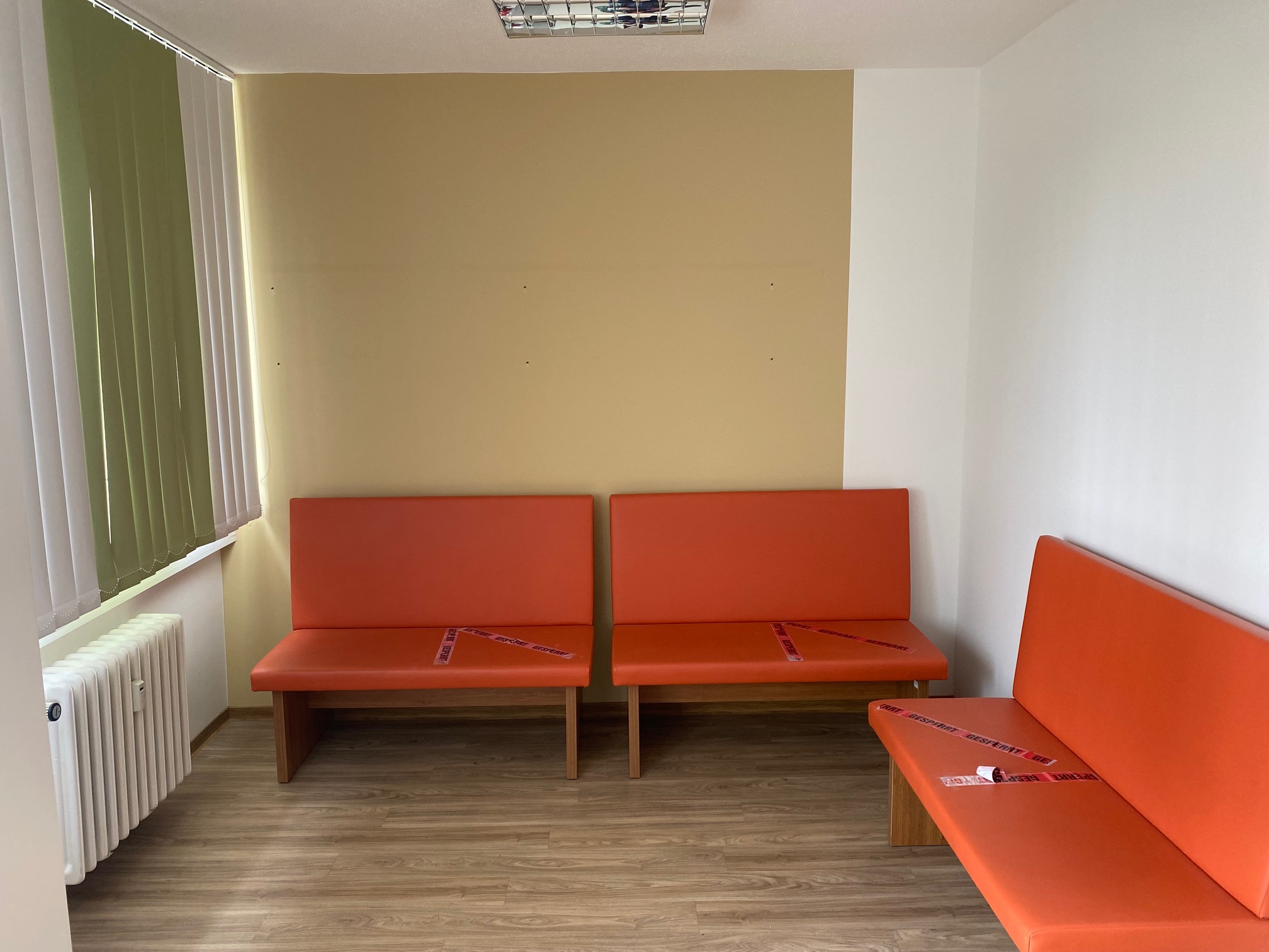 Top-Fläche zur Eröffnung einer modernen medizinischen Praxis