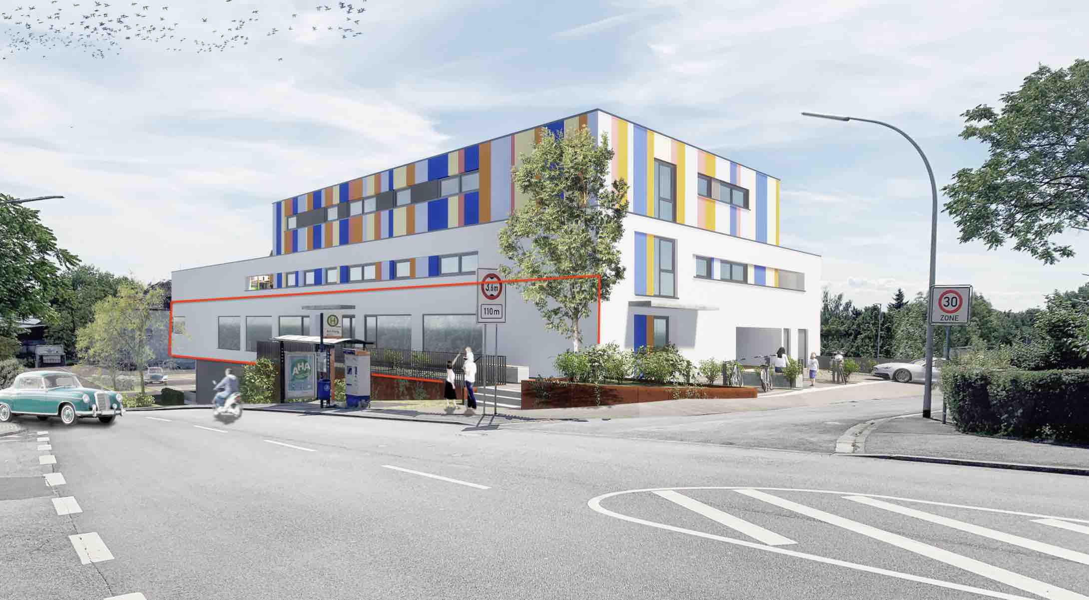 Top Gelegenheit. Moderne Praxisfläche mit guter Sichtbarkeit in Wiesbaden.