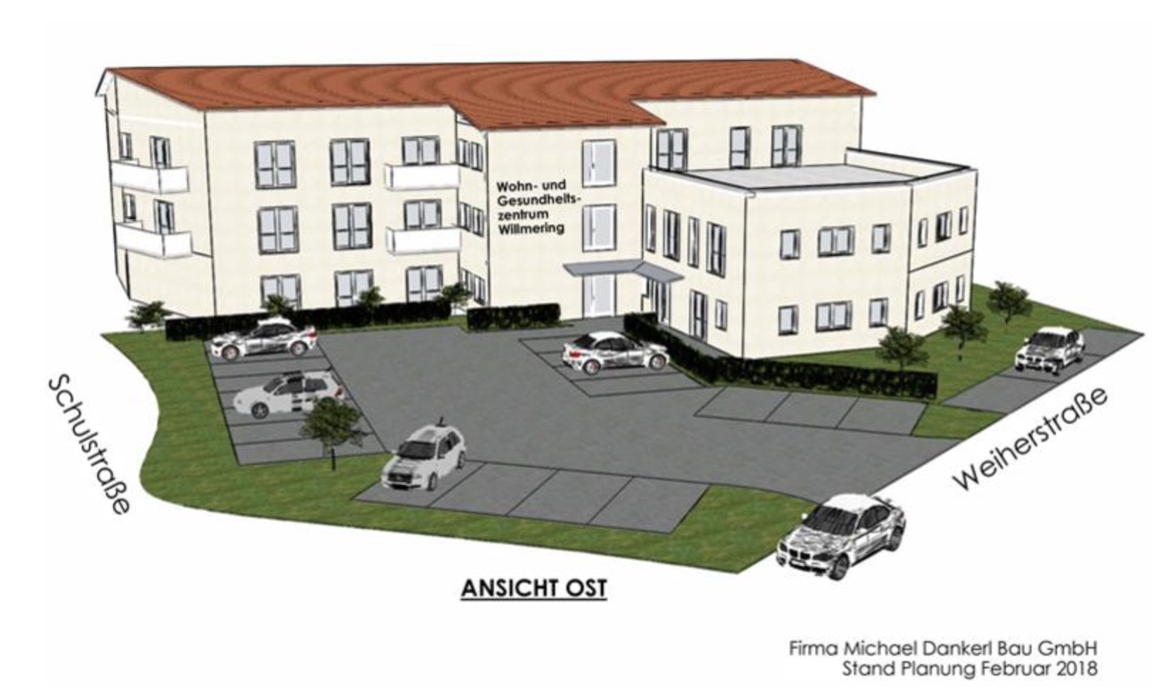 Jeweils Ca. 200 qm Einheiten im EG und 1. OG im Gesundheitszentrum Willmering