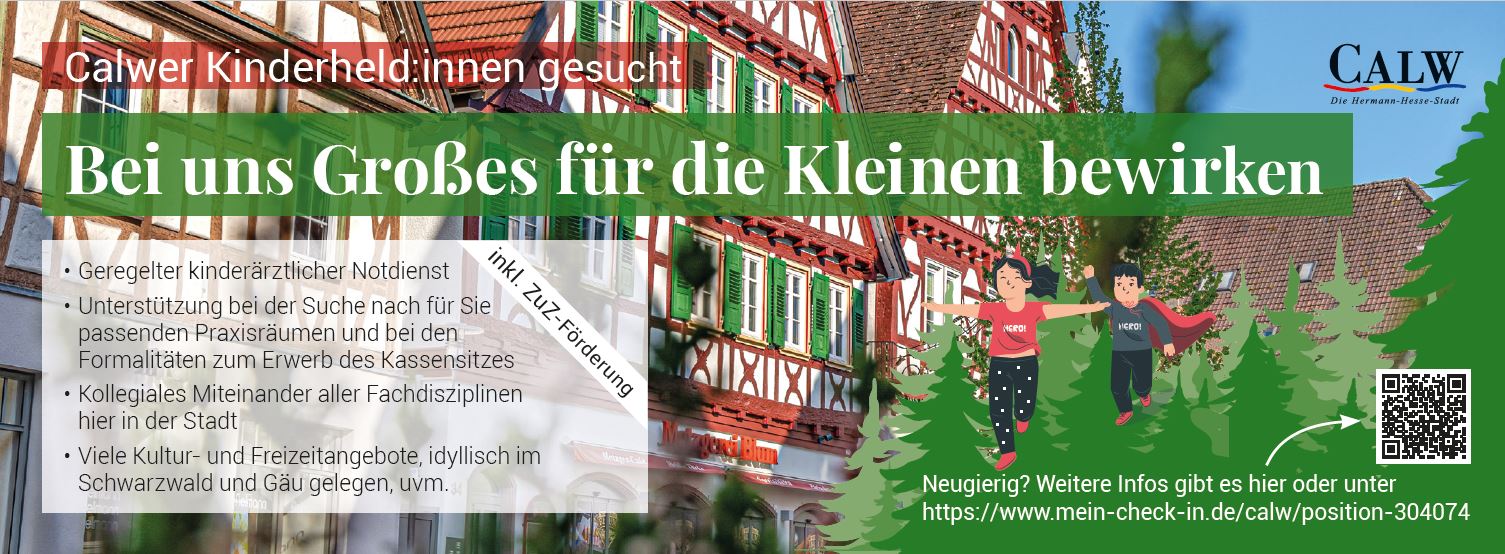 Kinderheld:in für Calw gesucht!