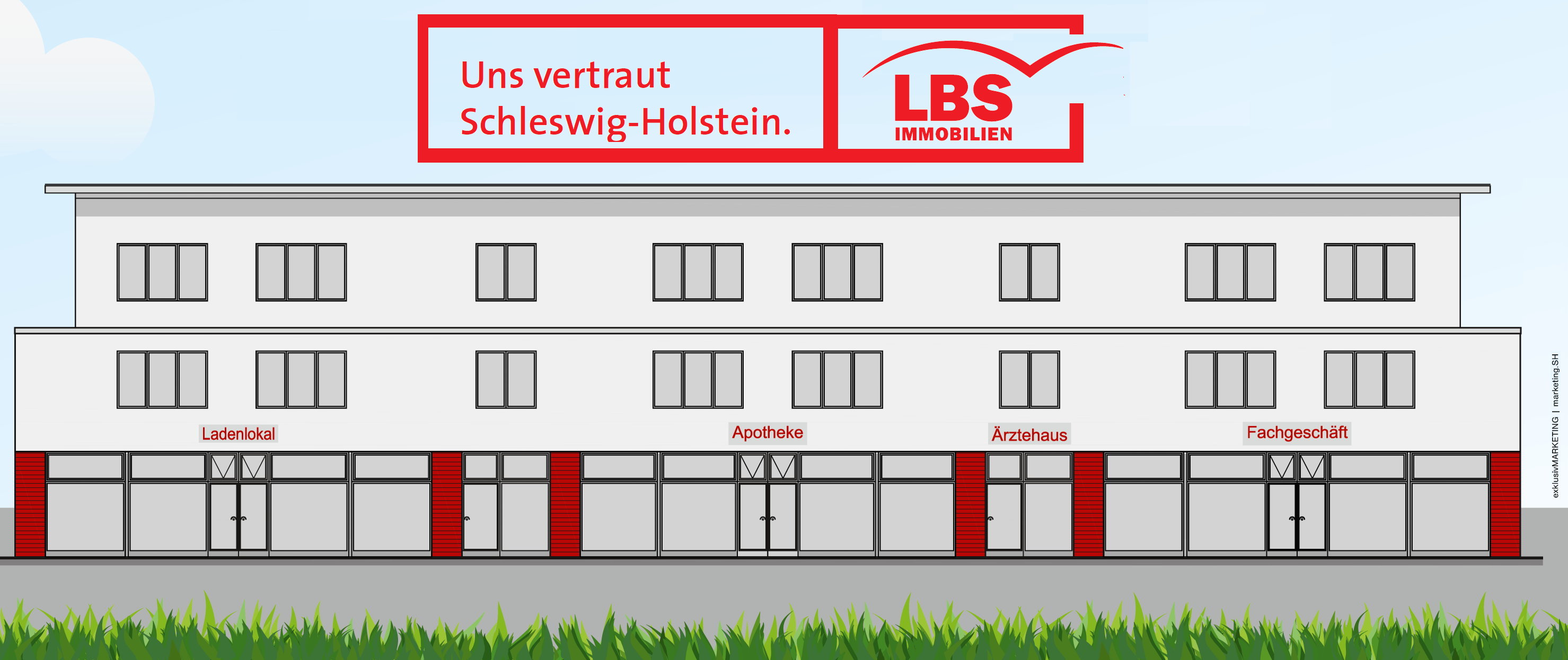 Neubau: Praxisräume zu kaufen in Wankendorf z.B. Praxis 4, 2.OG Mitte